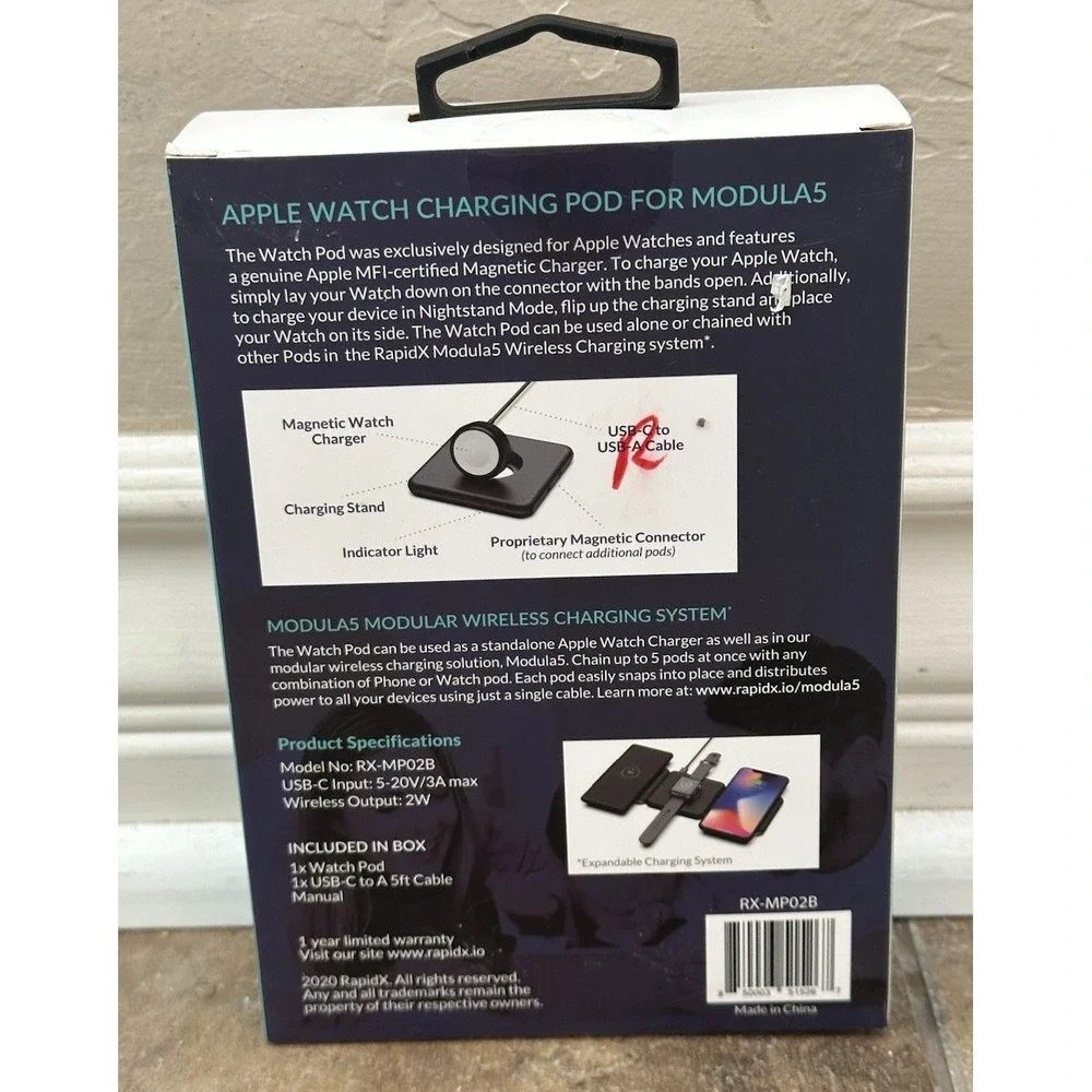 RAPIDX MODULA 5 MODULAR WIRELESS CHARGER